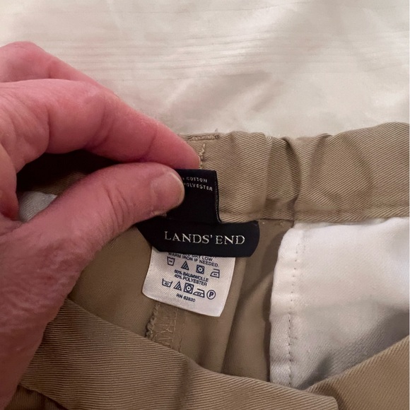 Lands End Khaki pants - Picture 3 of 4